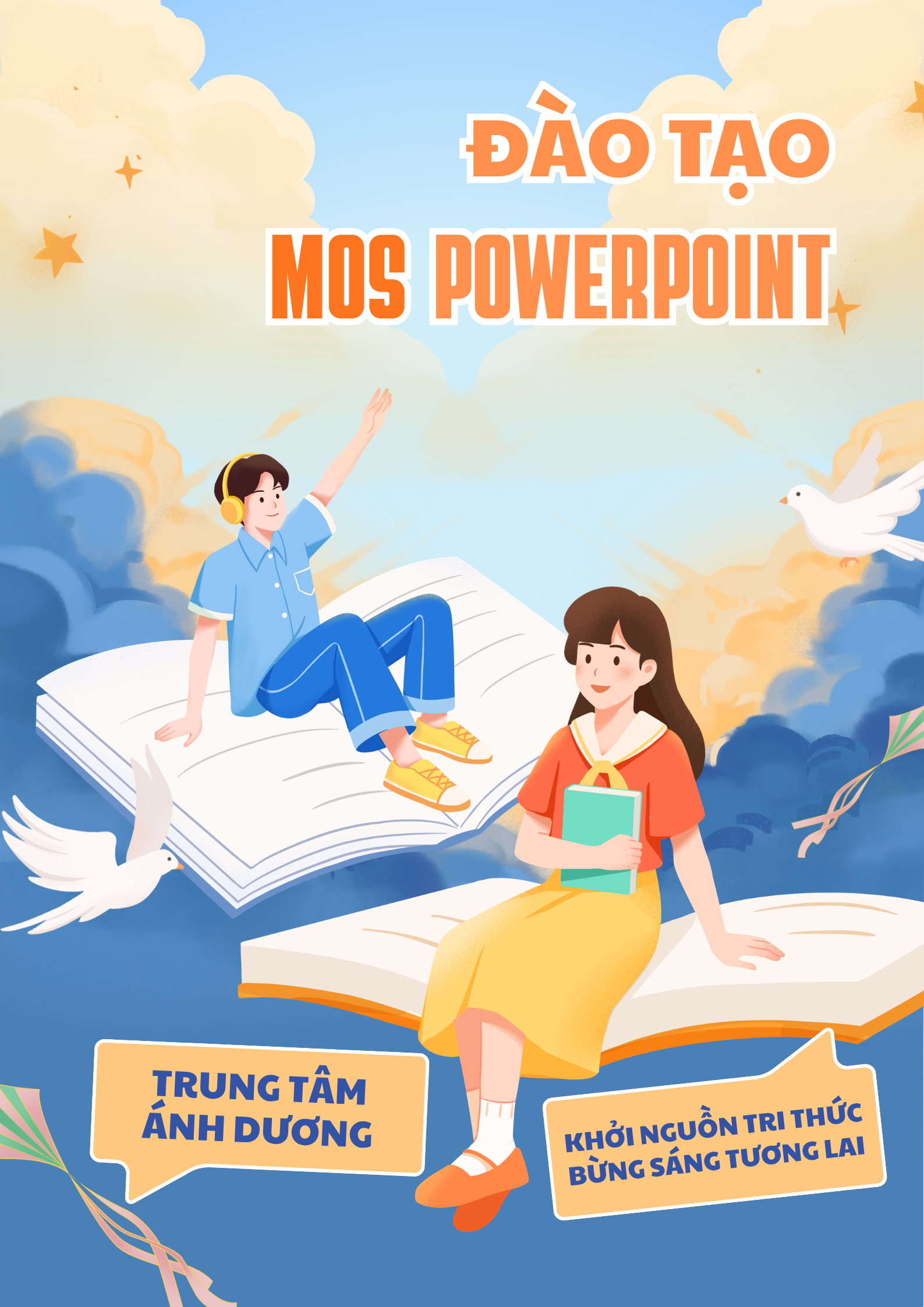 Blue Creative Illustration Learning Poster (1)